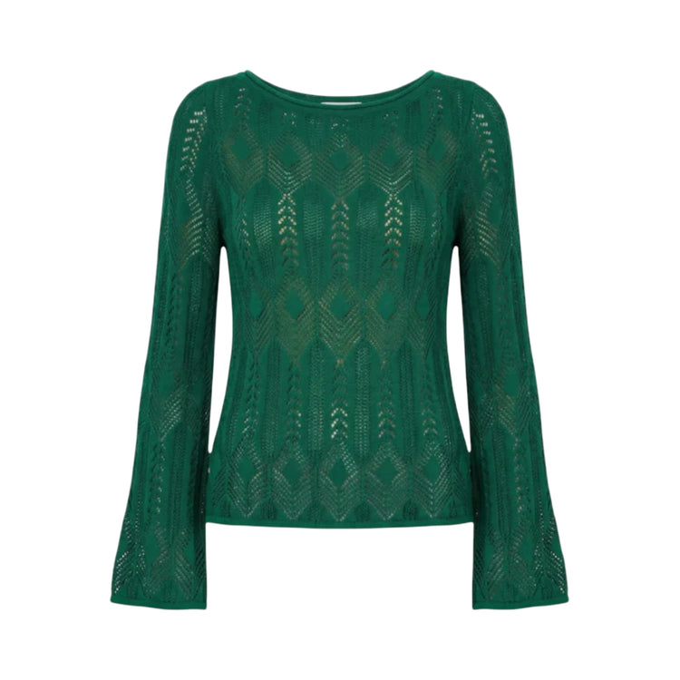 Maglia Donna traforata Verde