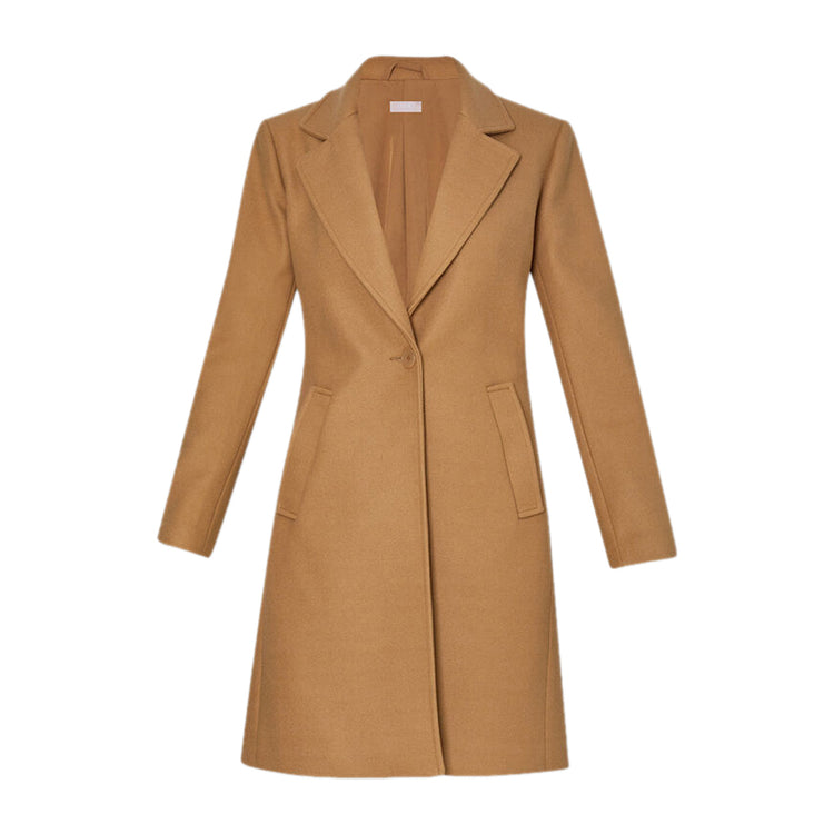 Manteau femme à col revers