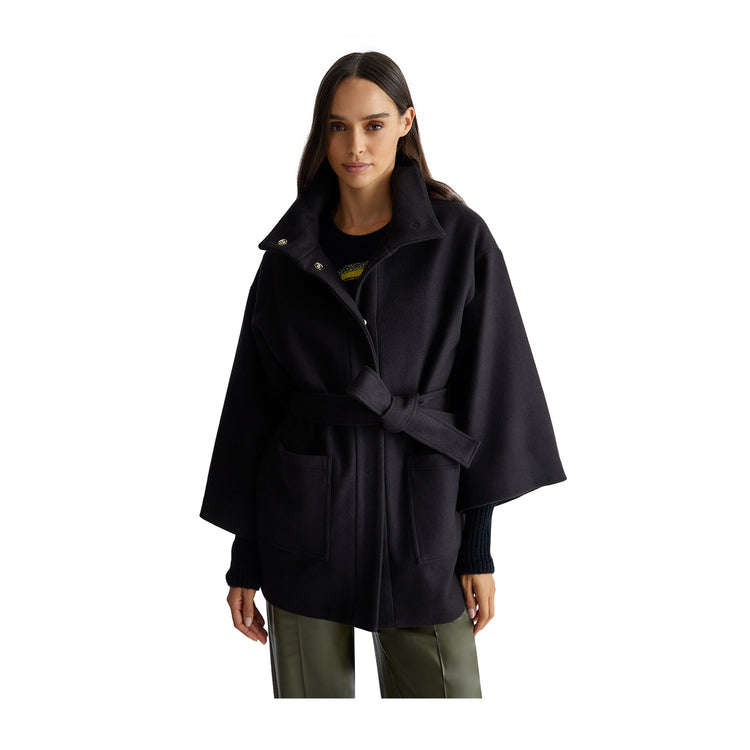 Manteau femme avec ceinture assortie