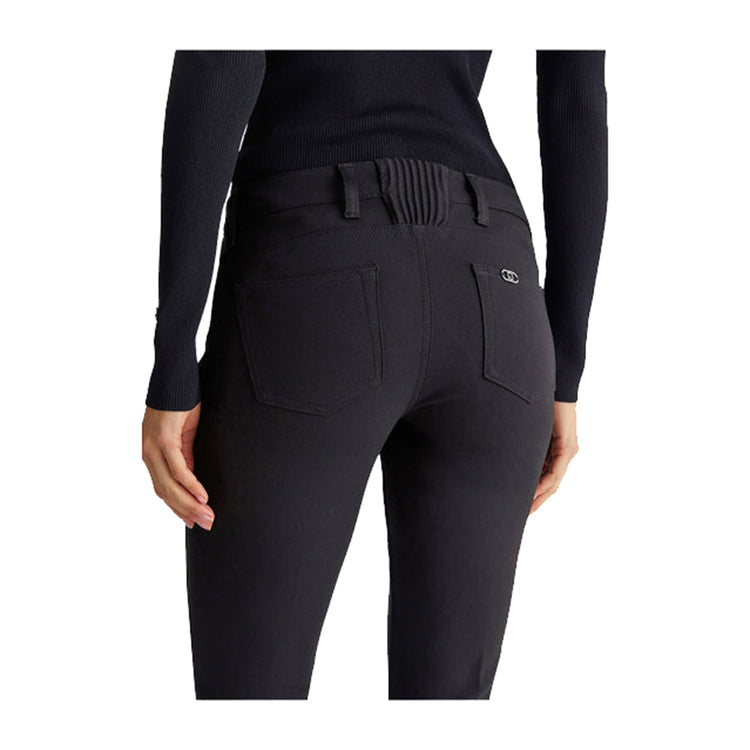 Pantalon femme avec logo sur la poche arrière