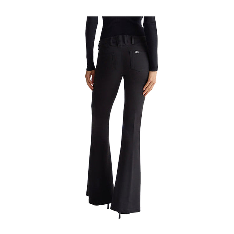 Pantalon femme avec logo sur la poche arrière