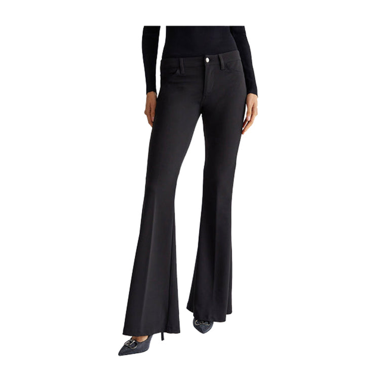 Pantalon femme avec logo sur la poche arrière