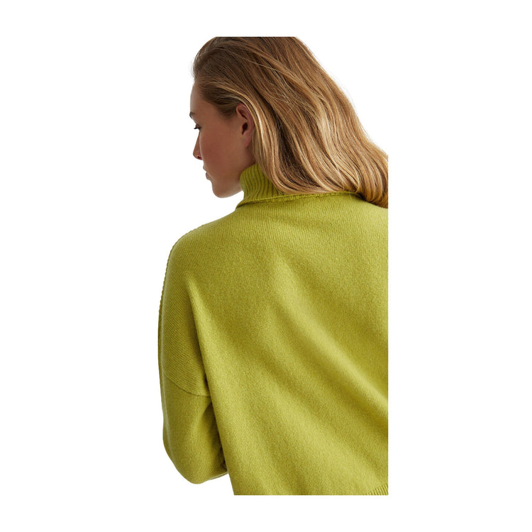 Pull femme en laine avec zip