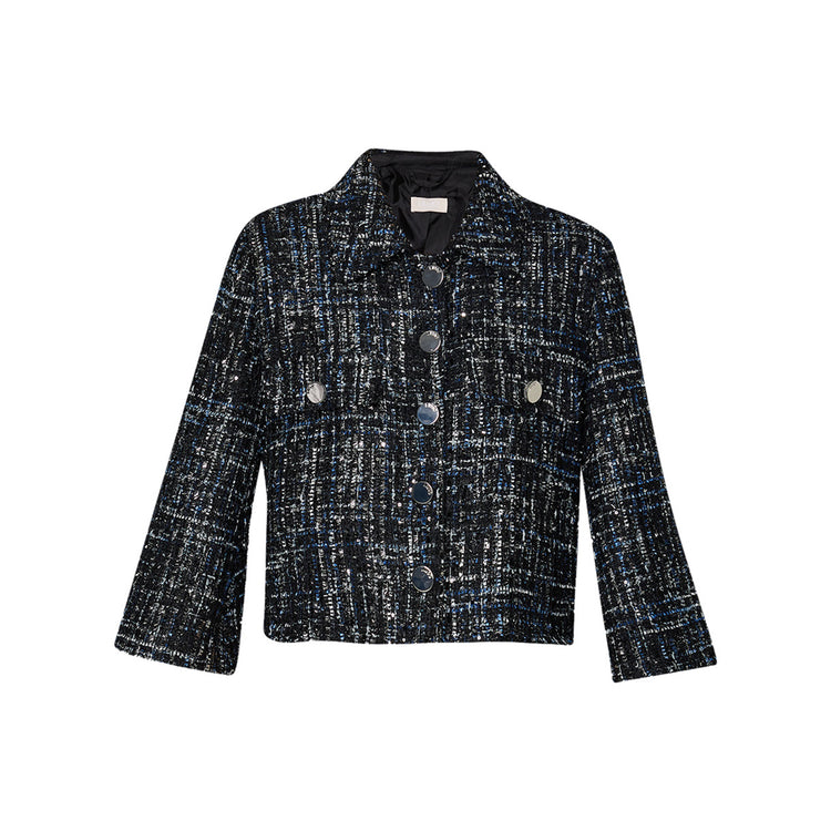 Veste femme en tissu bouclé