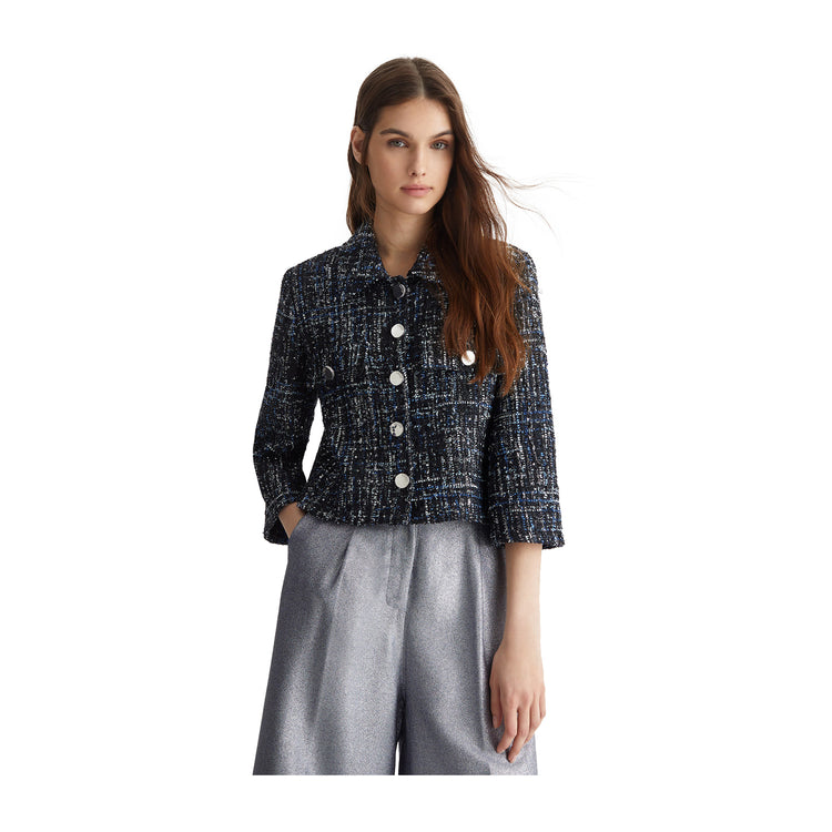 Veste femme en tissu bouclé