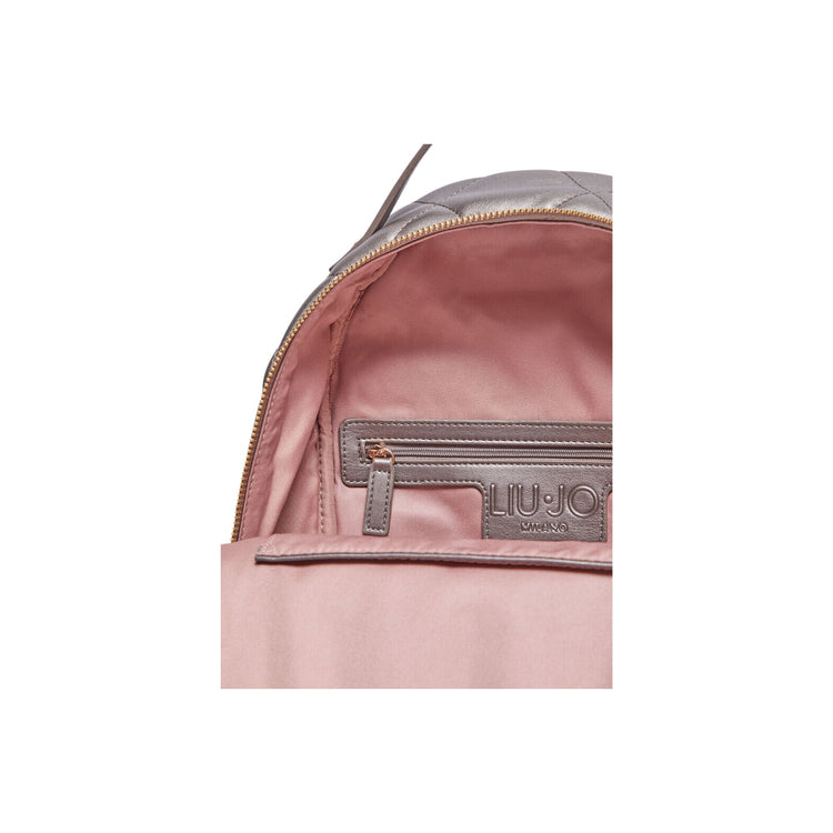 Zaino Donna matelassé con logo intercambiabile