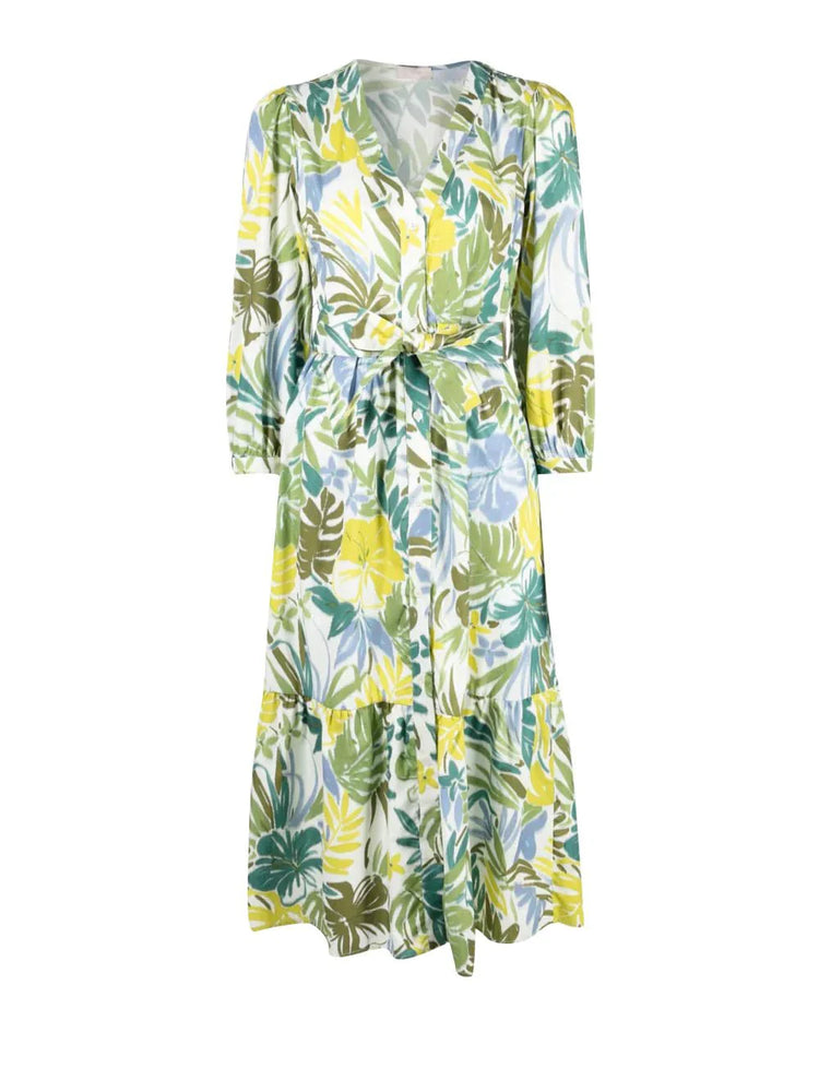 Eco-sustainable women's 3/4 dress