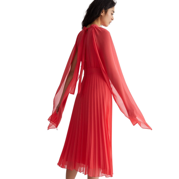 Robe formelle femme avec foulard amovible