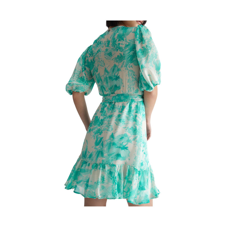 Women's dress with floral pattern