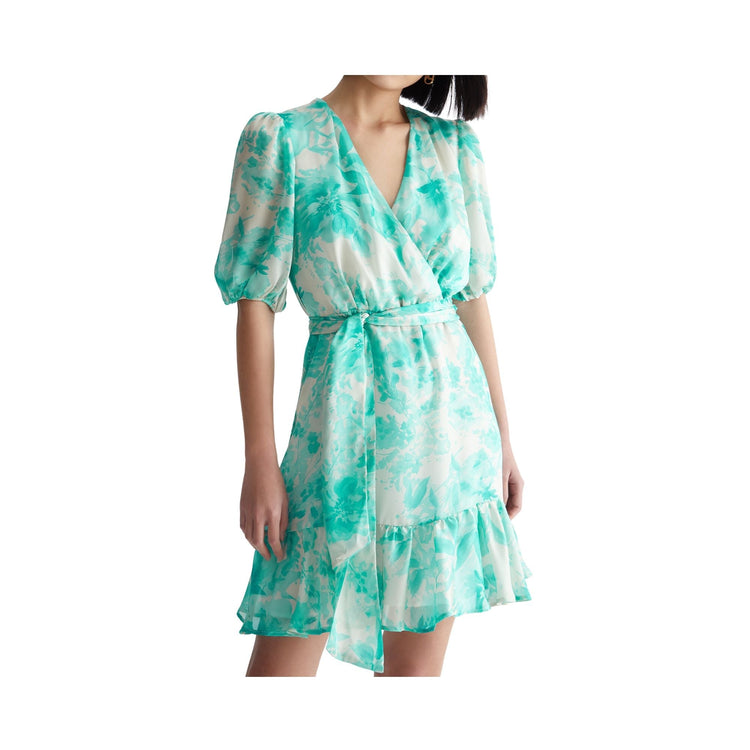 Women's dress with floral pattern