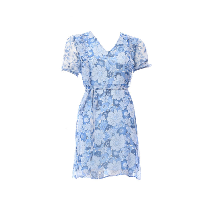 Abito Donna corto con motivo floreale