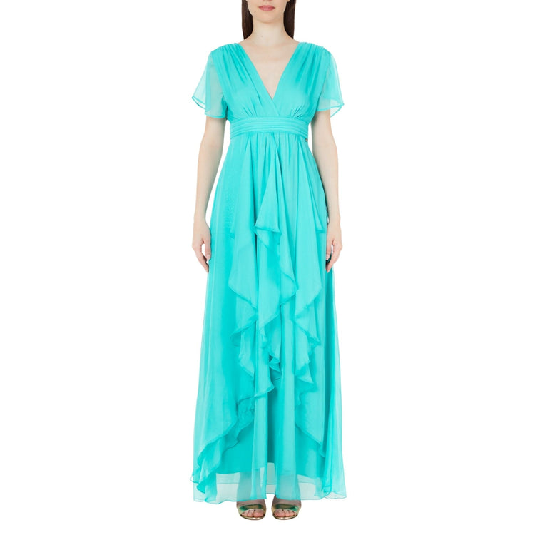 Women's chiffon cocktail dress