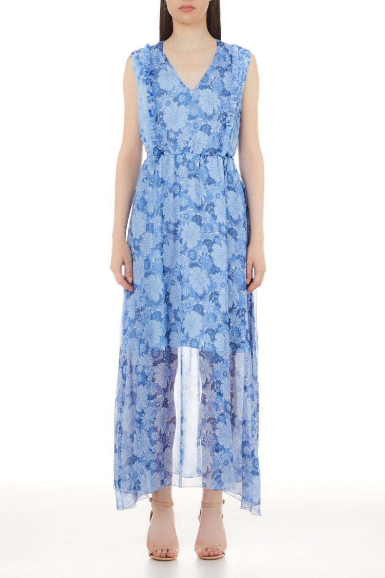 Women's long floral dress