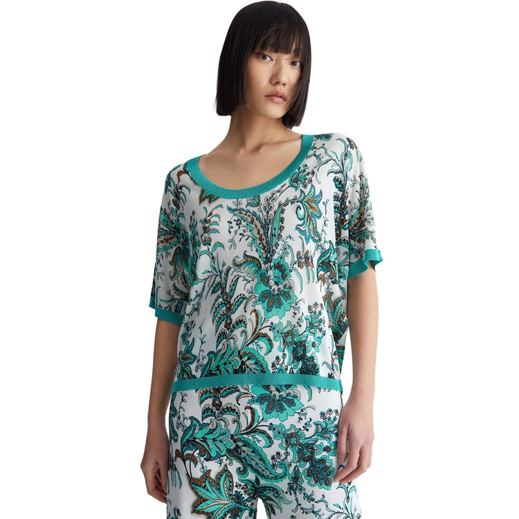 Blusa Donna con fantasia floreale