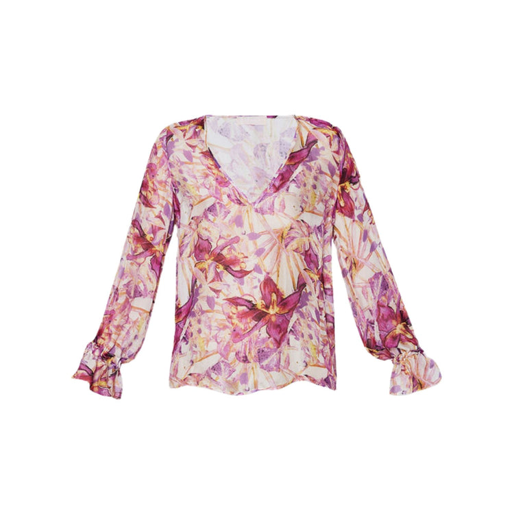 Blusa Donna con fantasia floreale