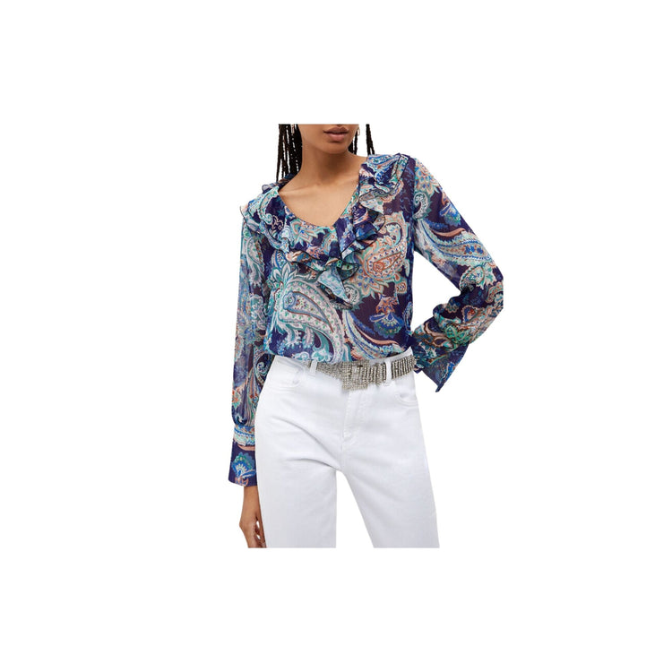 Blusa Donna con fantasia paisley