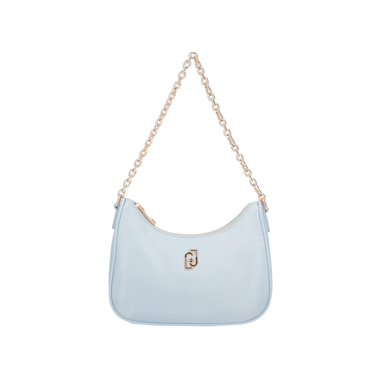 Borsa Donna a spalla con borsello Celeste