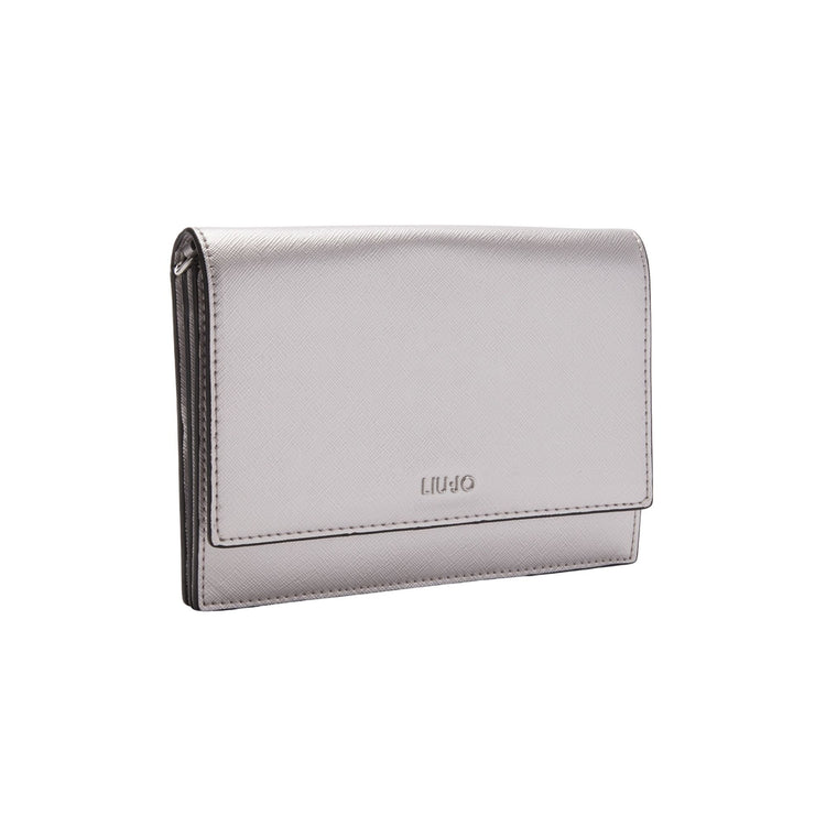 Women's shoulder bag with saffiano finish