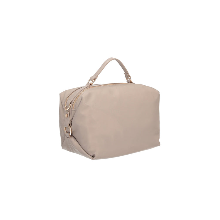 Borsa Donna Beige, a bauletto, con tracolla rimovibile