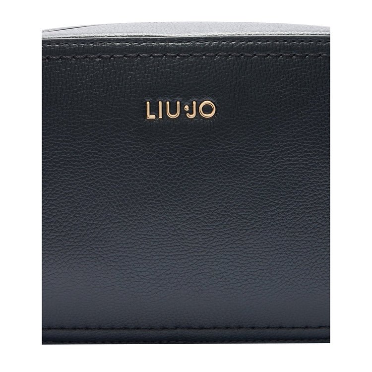 Borsa Donna a tracolla con pochette Nero dettaglio logo