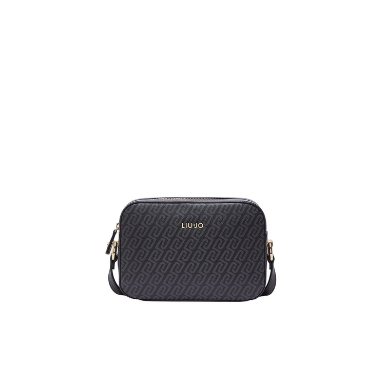 Borsa Donna con stampa monogram nero
