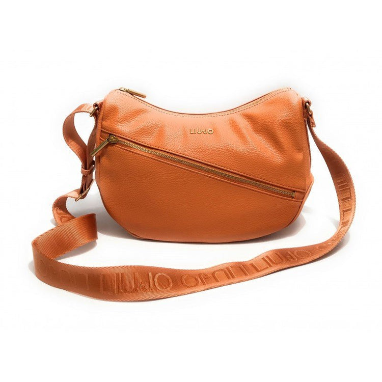 Women's bag with logoed shoulder strap