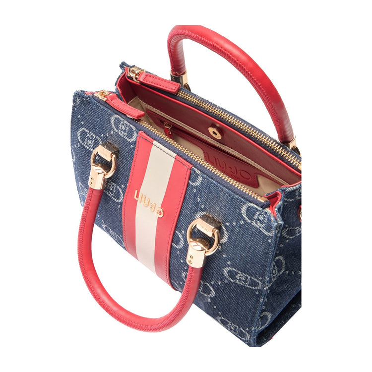 Borsa Donna Satchel S Logata con tracolla interno