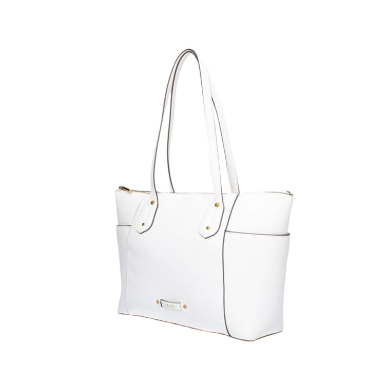 Sac shopping femme effet foulonné