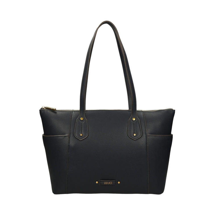 Sac shopping femme effet foulonné