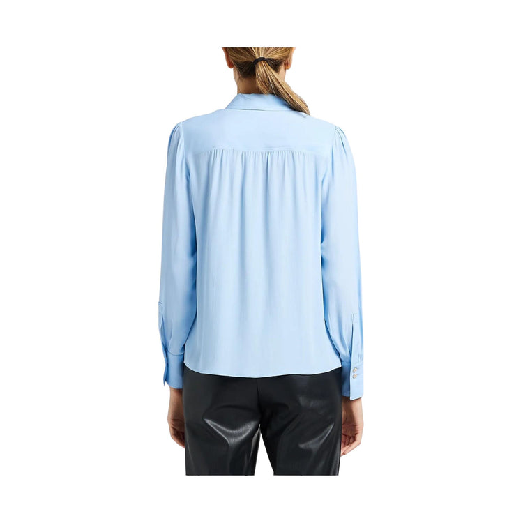 Camicia Donna tinta unita con collo classico