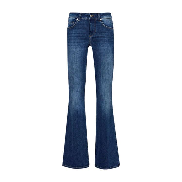 Women's Jeans Flare Bottom Up