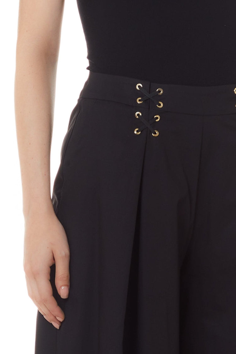 Pantalone Donna a palazzo cropped