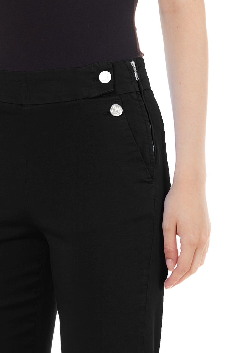 Pantalone Donna con bottoni ai fianchi