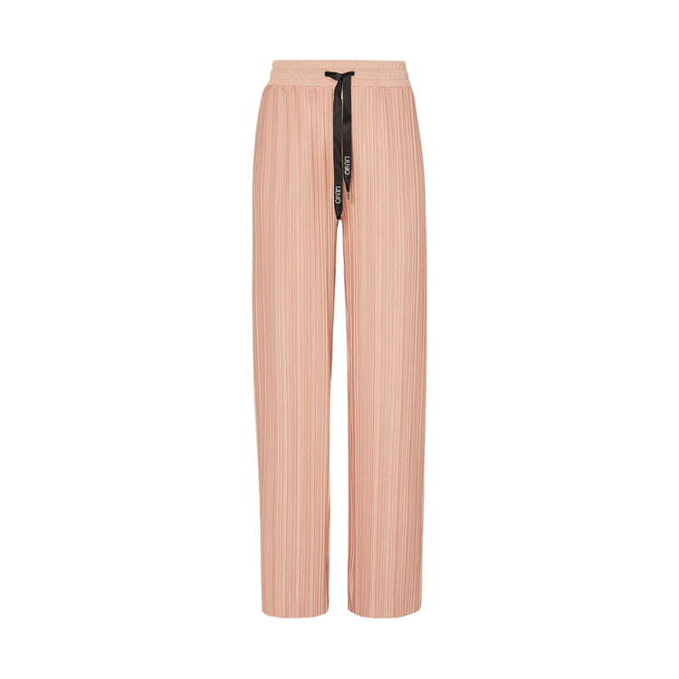 Women's trousers with pleated pattern