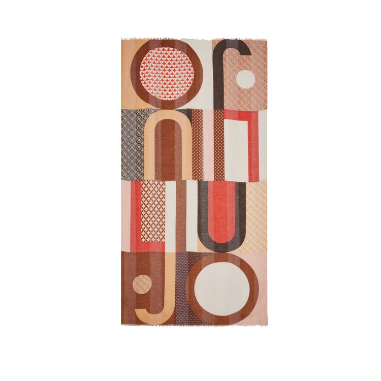 Pashmina Donna con grafica geometrica