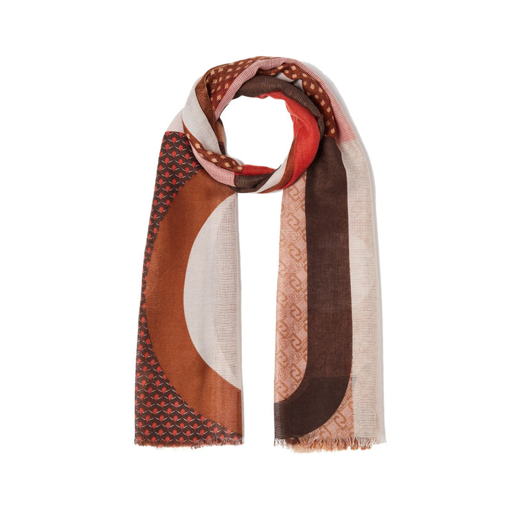 Pashmina Donna con grafica geometrica