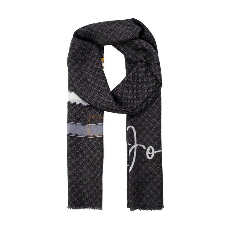 Foulard femme à motif géométrique