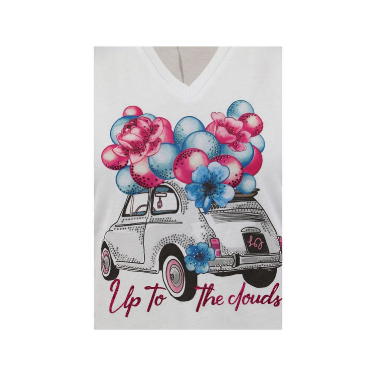 Women's cotton t-shirt with print