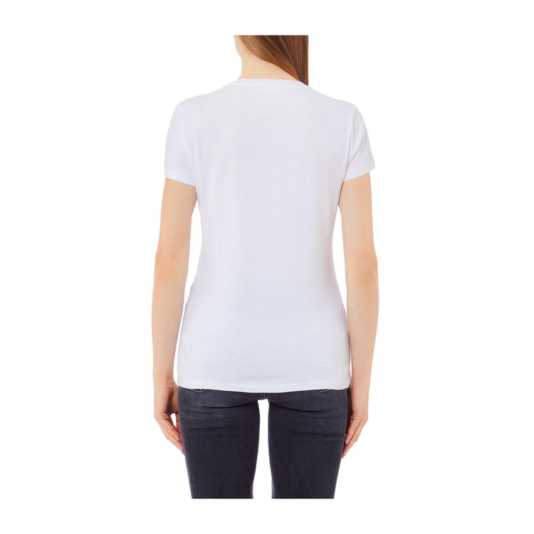 T-shirt Donna slim fit con stampa modella retro