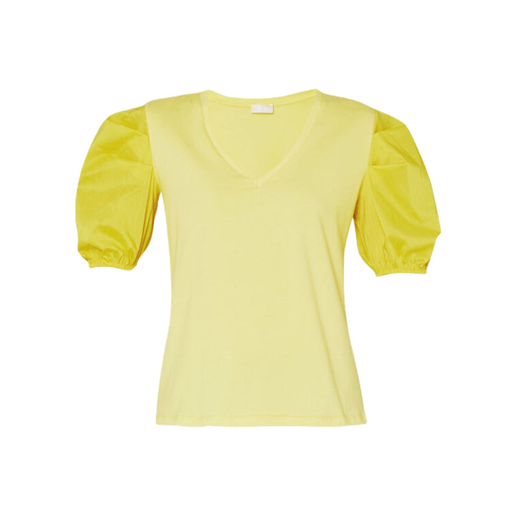 Top femme manches ballon