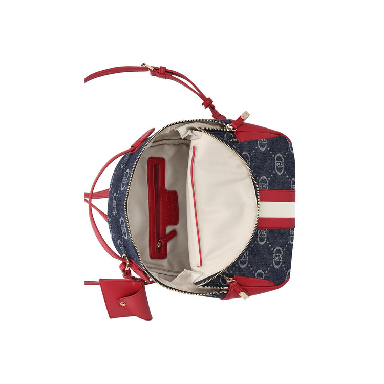 Zainetto Donna in denim con tasca frontale interno