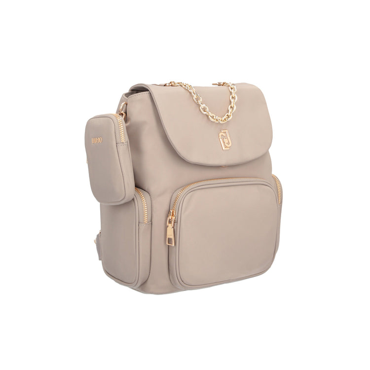 Zaino Donna con catena e tre tasche