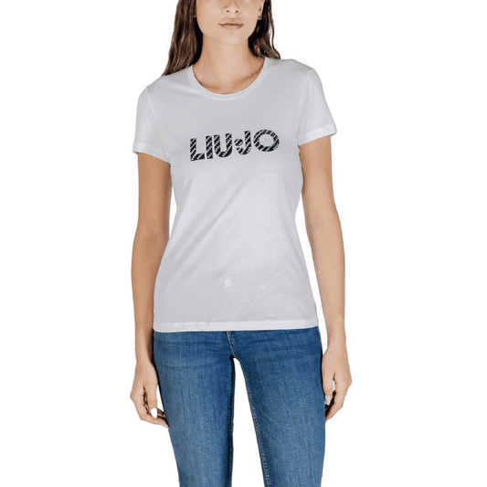 Liu Jo T-Shirt Manica Corta Cotone Donna UF5266