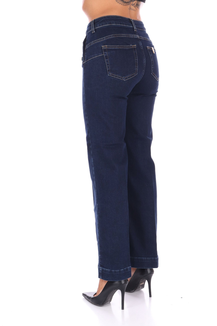Liu Jo Denim Jeans Flare UF5090 Vita Alta Donne