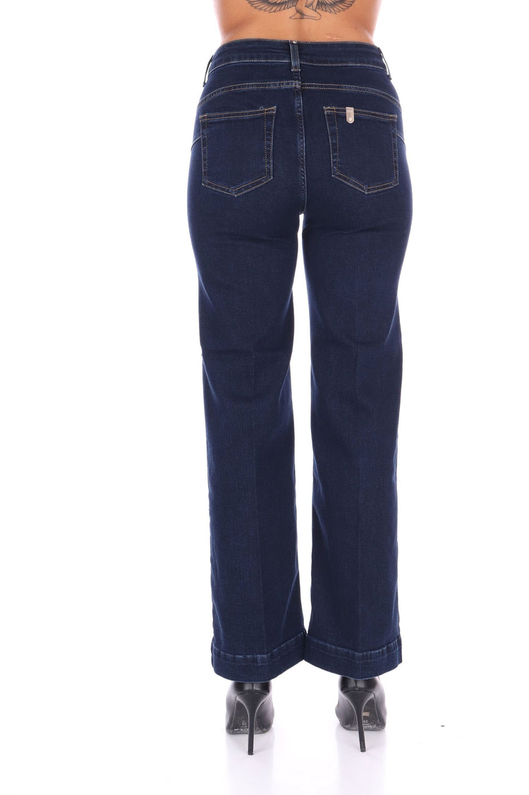 Liu Jo Denim Jeans Flare UF5090 Vita Alta Donne