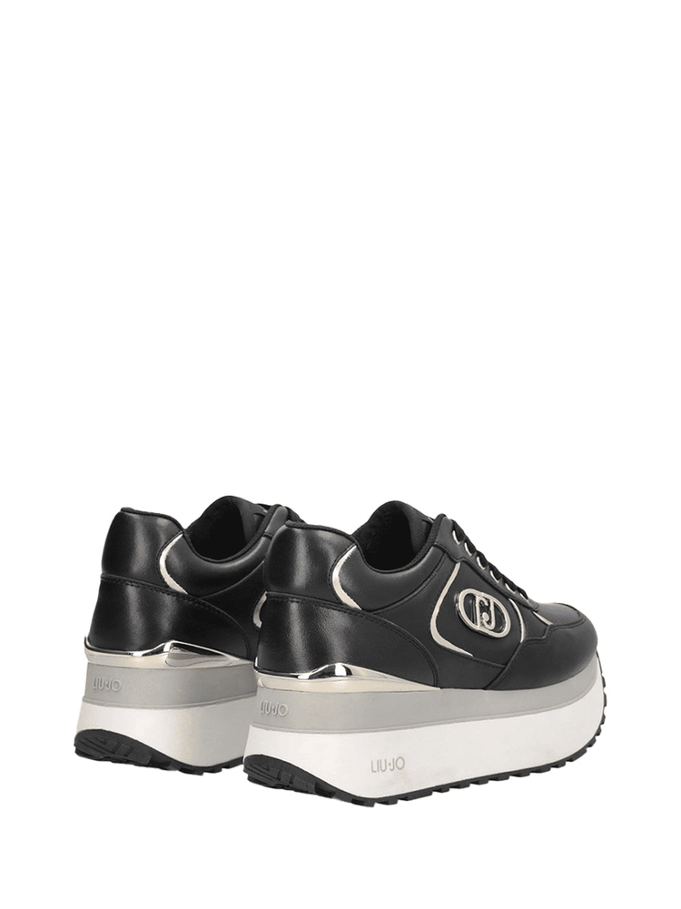 Liu Jo Sneakers Maxi Wonder Plus 01 Nero Donna