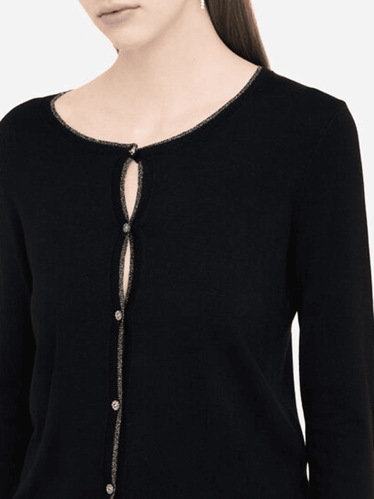 LIU JO Cardigan Aperto Bottoni MF5225-MS49I Donna