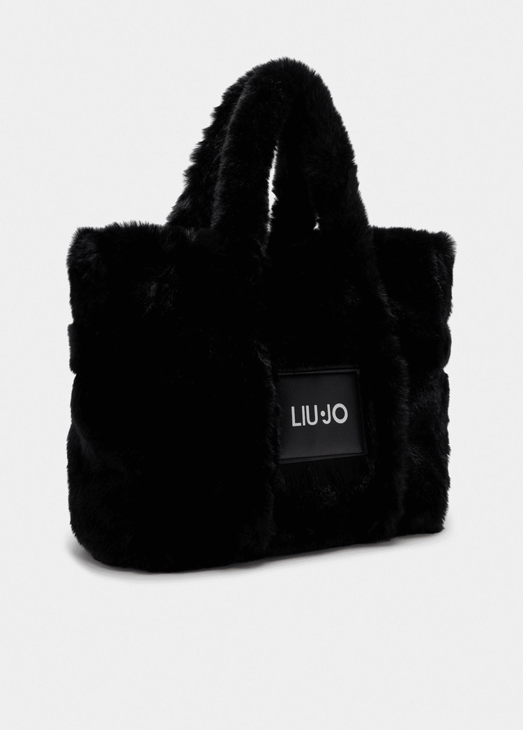 Liu Jo Shopping Bag Media Teddy Nera Donna