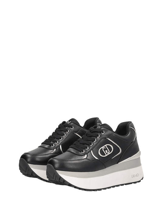 Liu Jo Sneakers Maxi Wonder Plus 01 Nero Donna