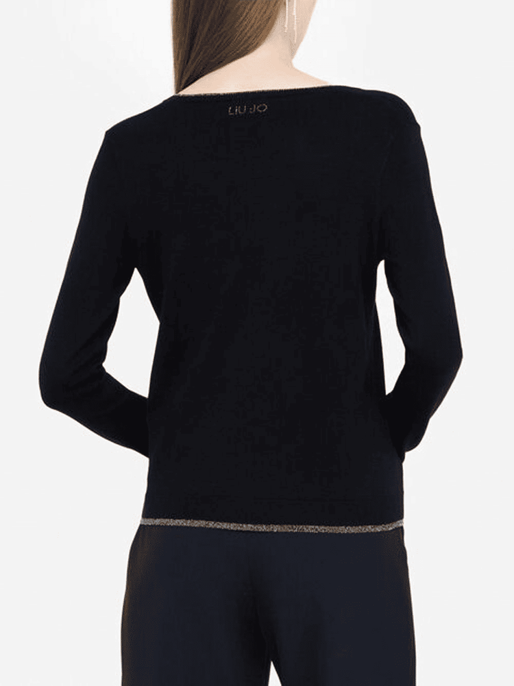 LIU JO Cardigan Aperto Bottoni MF5225-MS49I Donna